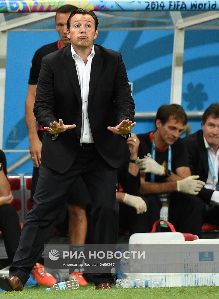 Футбол. Чемпионат мира - 2014. Матч Бельгия - США