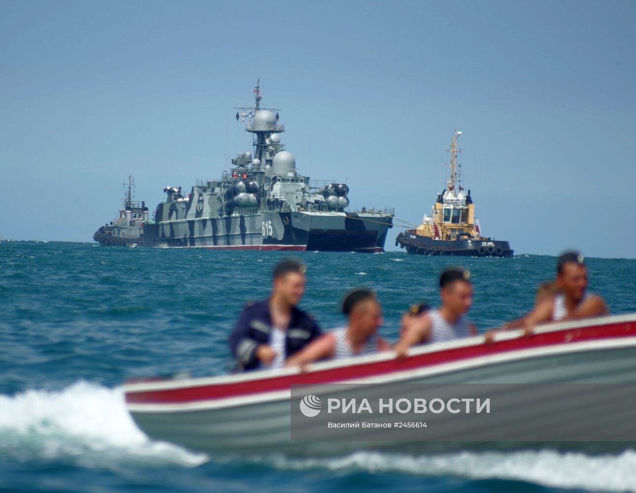 Корабли Черноморского флота РФ в Севастополе