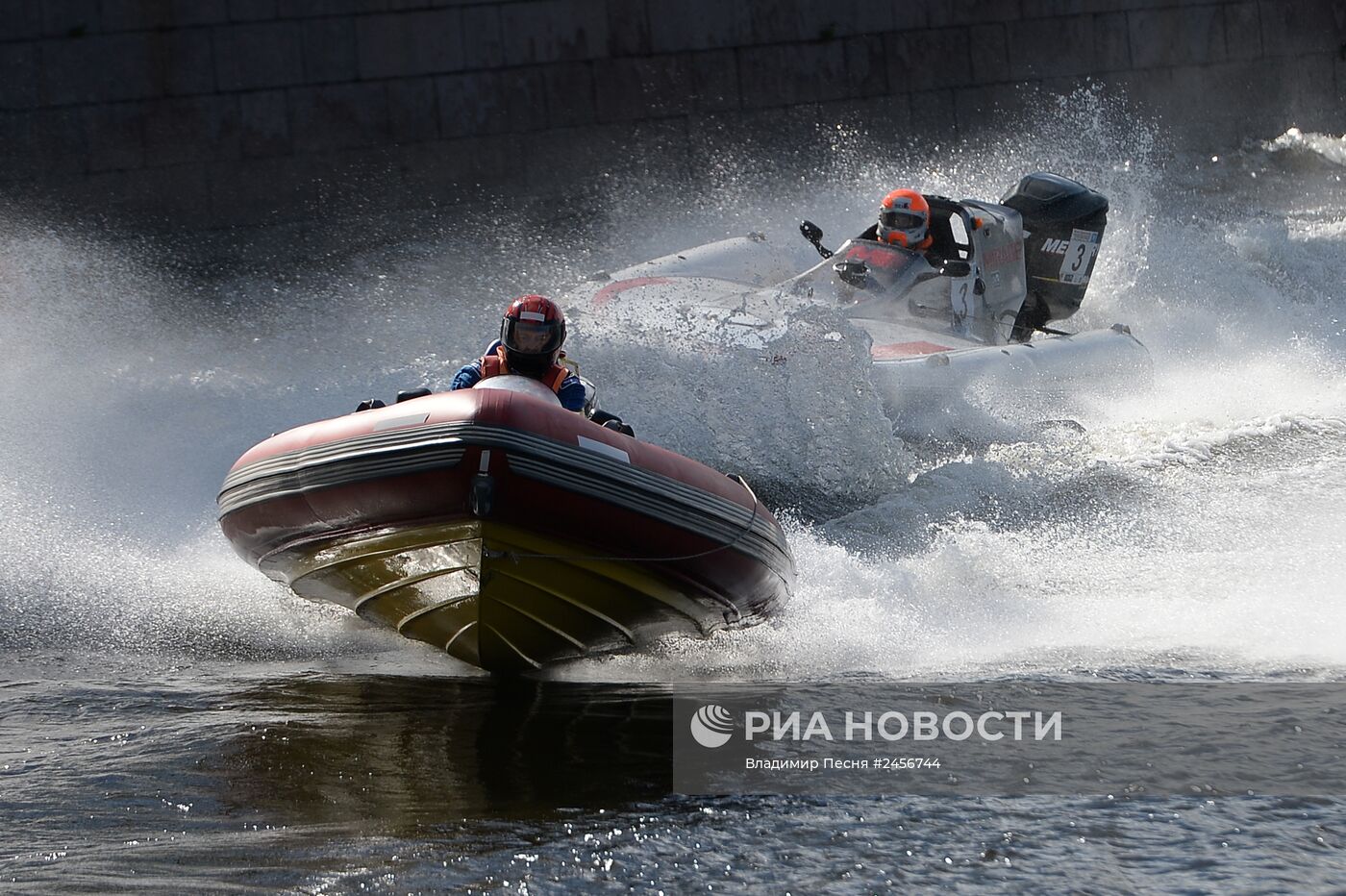 Чемпионат мира по водно-моторному спорту в Санкт-Петербурге