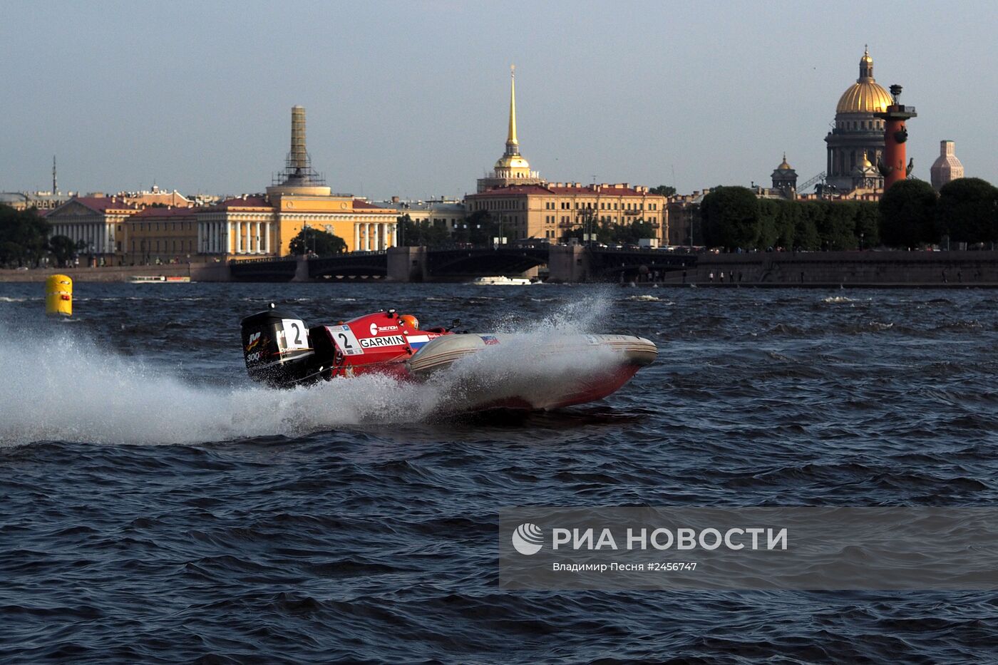 Чемпионат мира по водно-моторному спорту в Санкт-Петербурге