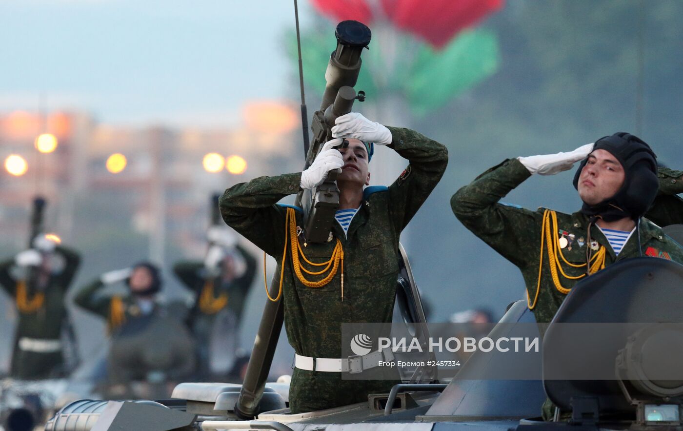 Празднование Дня Независимости в Минске