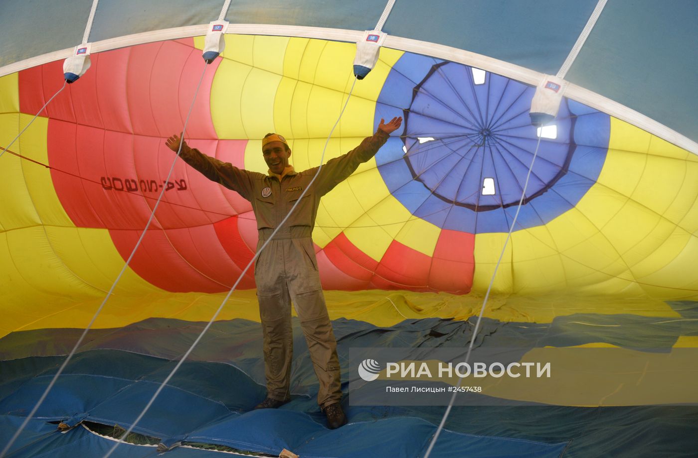 Фестиваль воздухоплавателей "Небесная ярмарка" в Пермском крае