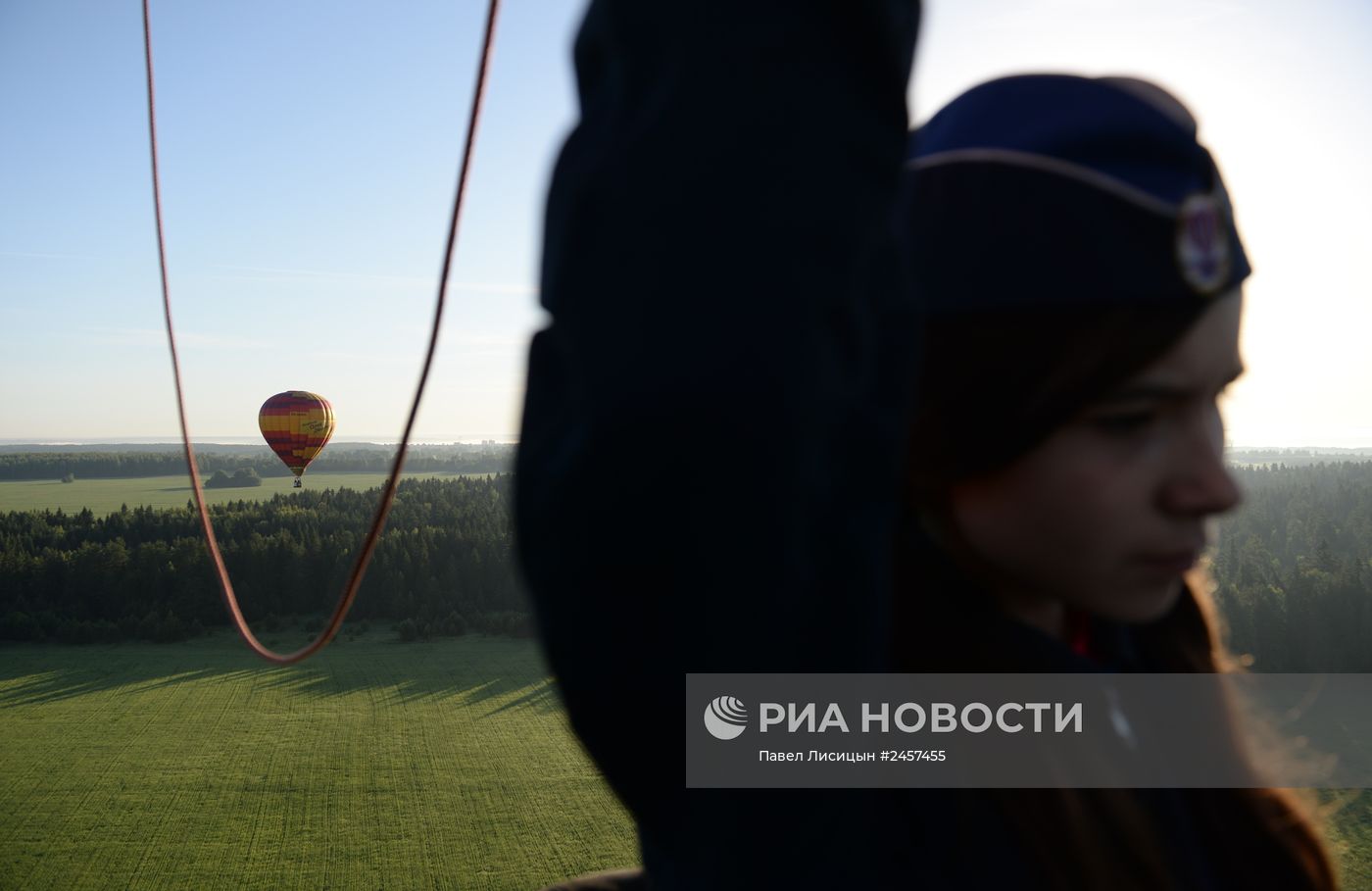 Фестиваль воздухоплавателей "Небесная ярмарка" в Пермском крае