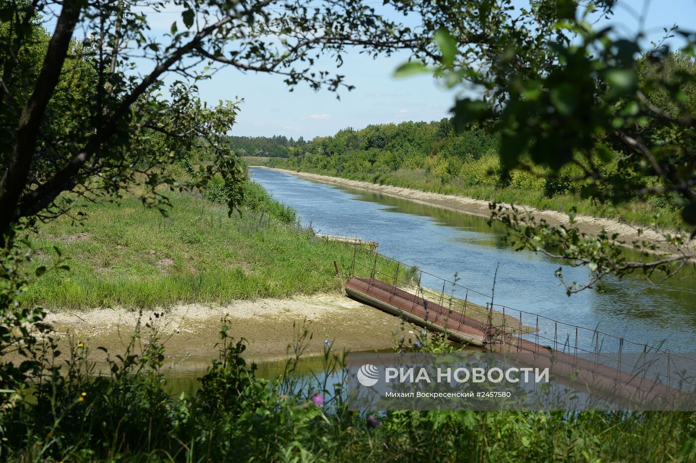 Канал "Северский Донец - Донбасс" в Донецкой области