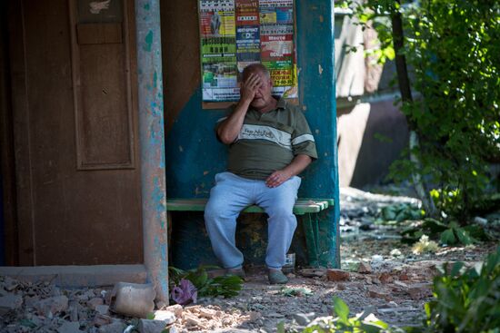 Ситуация в Славянске Донецкой области