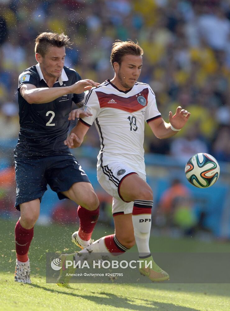 Футбол. Чемпионат мира - 2014. Матч Франция - Германия