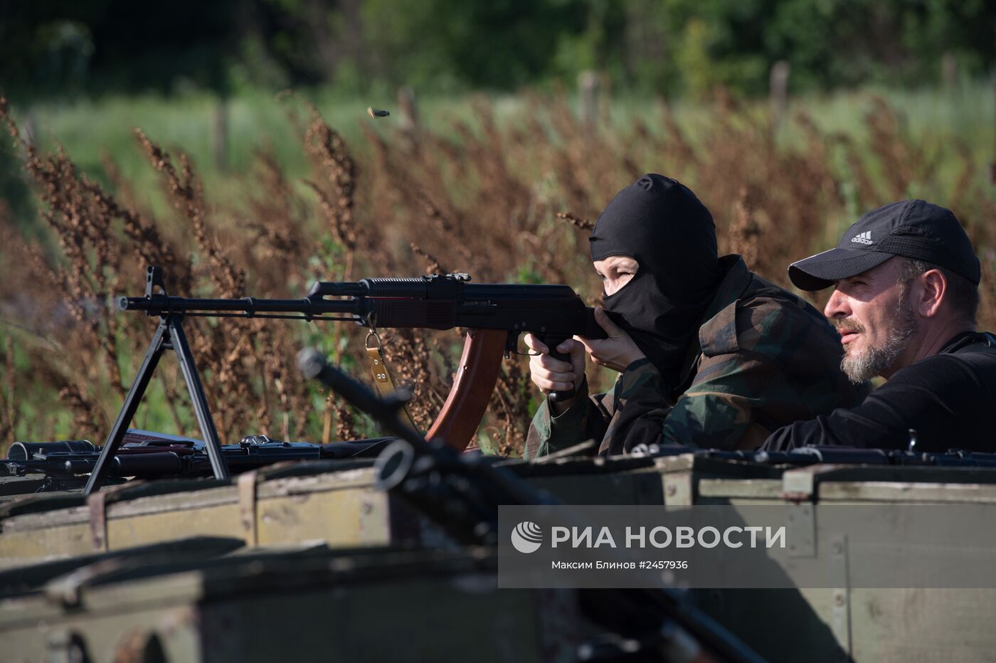 Женское подразделение батальона "Русь" в Донецке