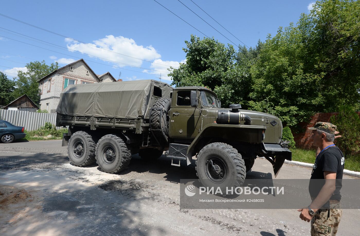 Обострение ситуации в Донецкой области