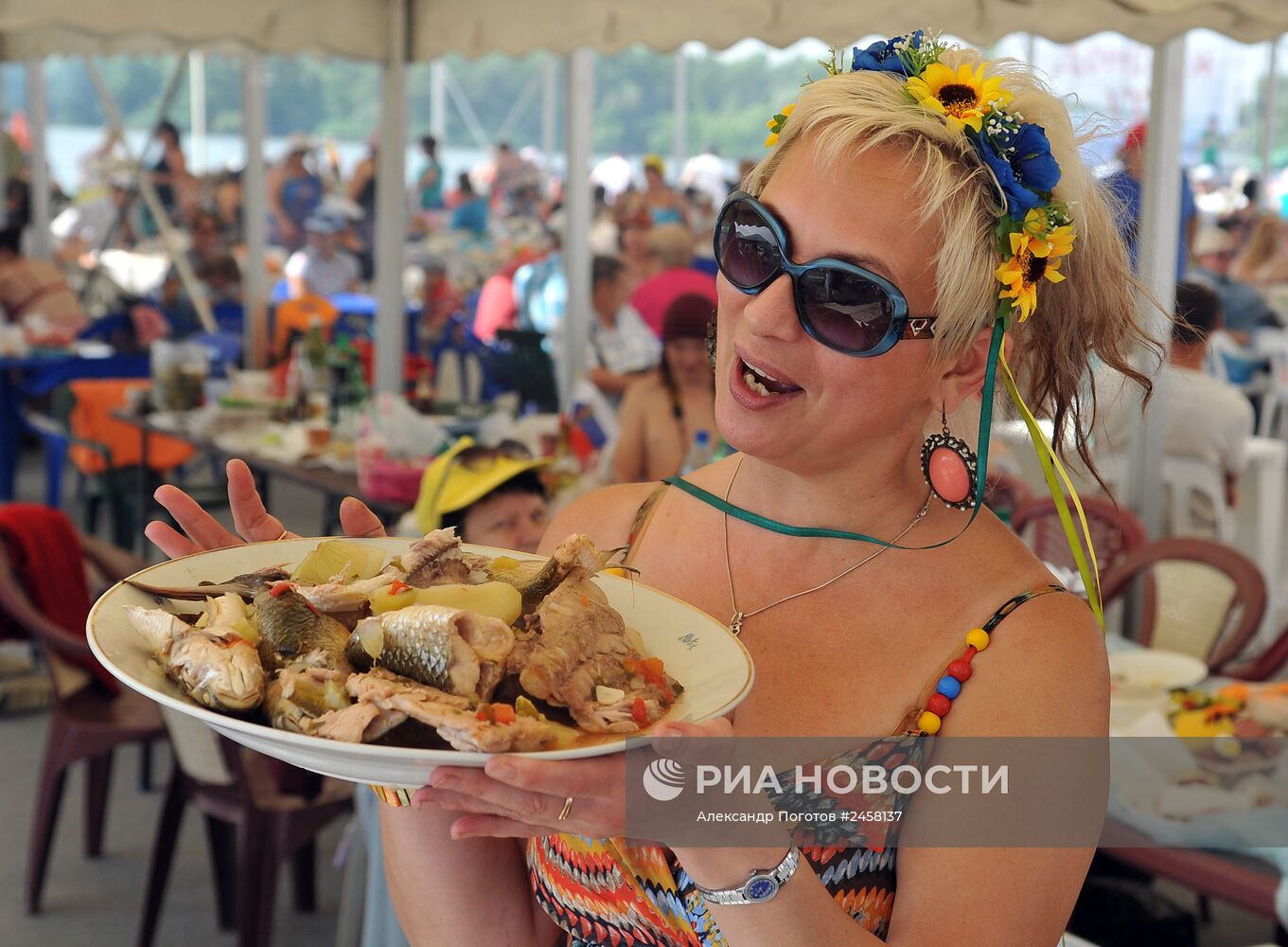Этнографический фестиваль "Донская уха" в Ростовской области