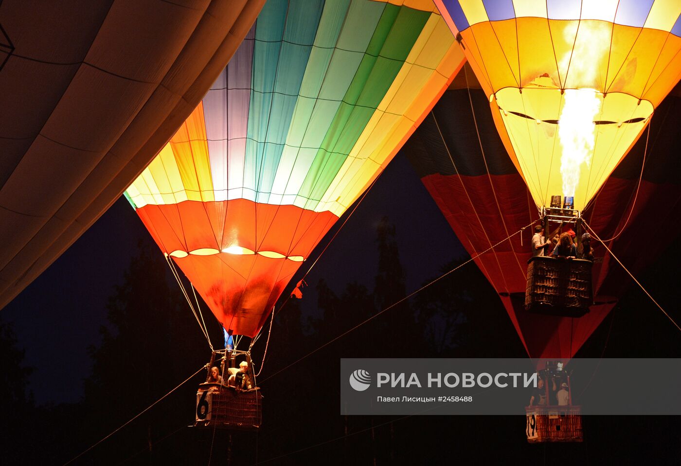 Фестиваль воздухоплавателей "Небесная ярмарка- 2014"