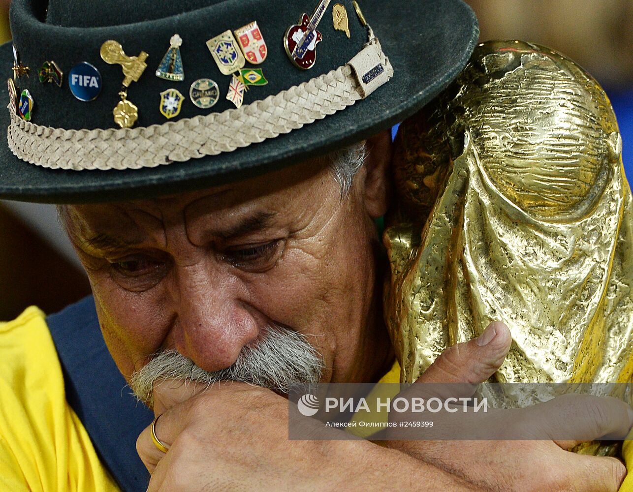 Футбол. Чемпионат мира - 2014. Матч Бразилия - Германия