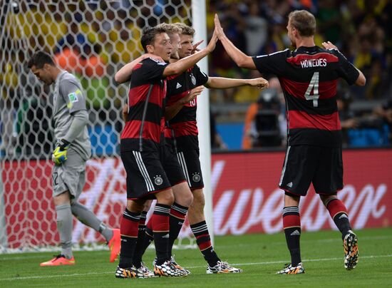 Футбол. Чемпионат мира - 2014. Матч Бразилия - Германия