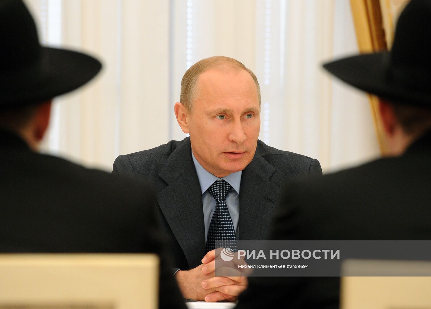 Встреча В.Путина с делегацией раввинов из ряда зарубежных стран