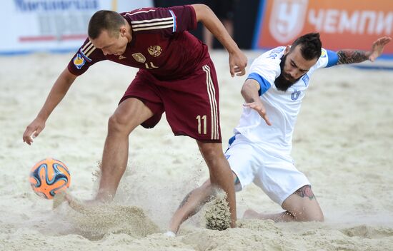 Пляжный футбол. Этап Евролиги. Матч Греция - Россия