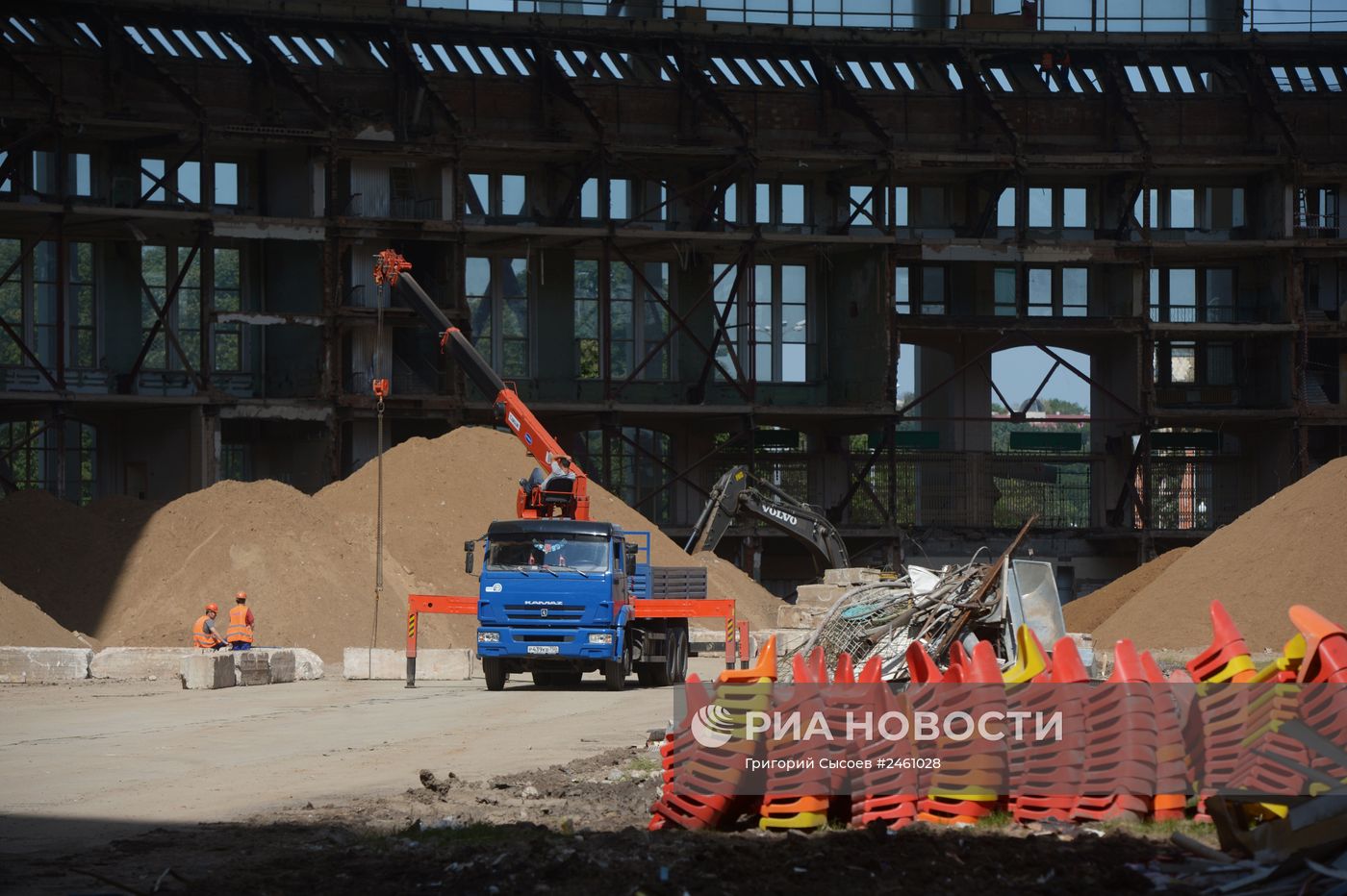 Реконструкция БСА "Лужники"