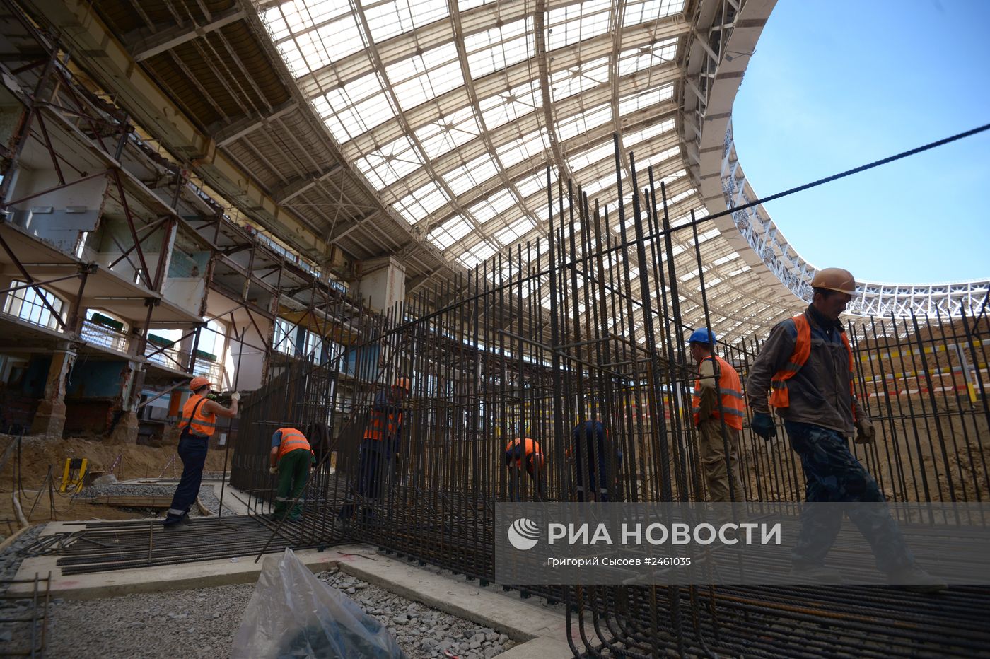 Реконструкция БСА "Лужники"