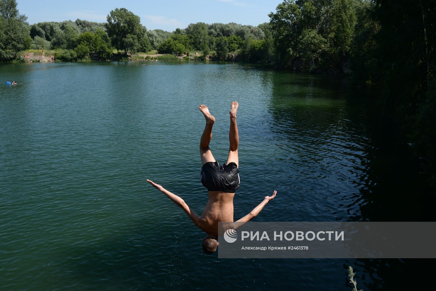 Жара в Новосибирске