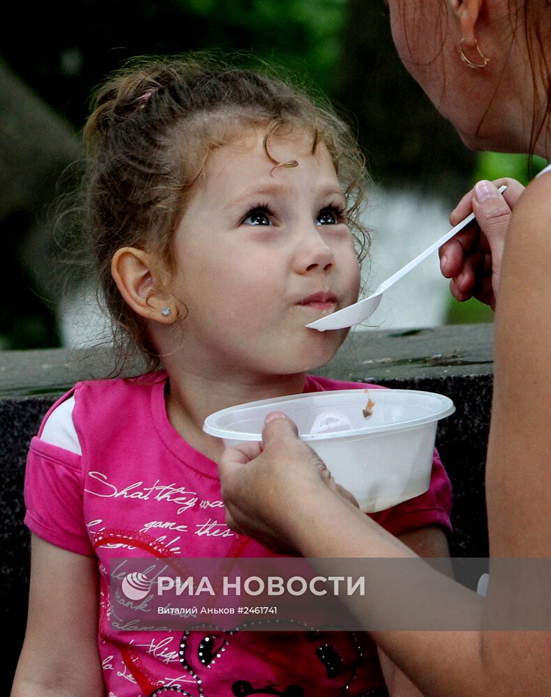 Празднование Дня рыбака во Владивостоке