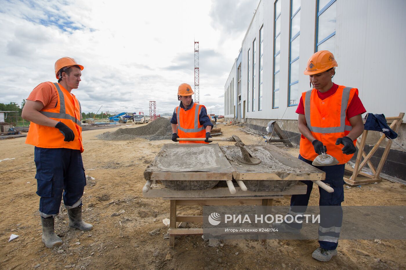 Студенческие отряды на строительстве космодрома "Восточный"