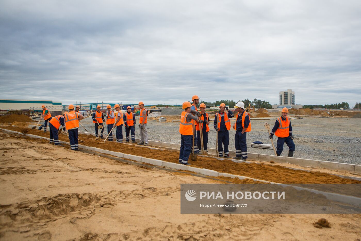 Студенческие отряды на строительстве космодрома "Восточный"