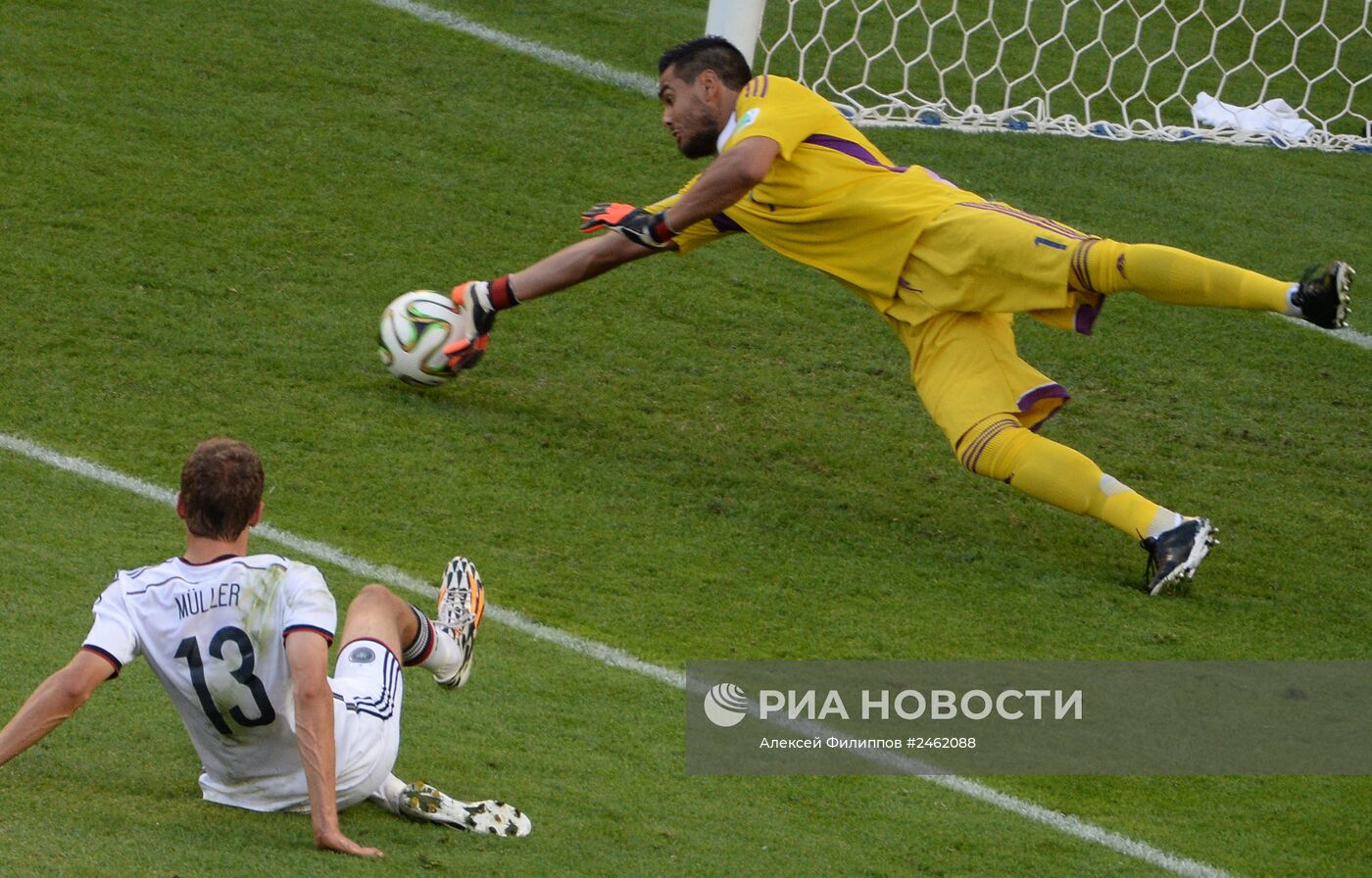 Футбол. Чемпионат мира - 2014. Финальный матч. Германия - Аргентина