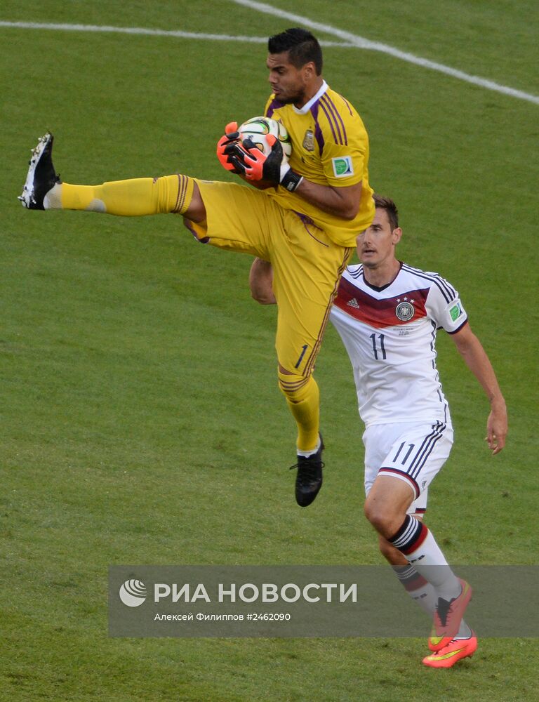 Футбол. Чемпионат мира - 2014. Финальный матч. Германия - Аргентина