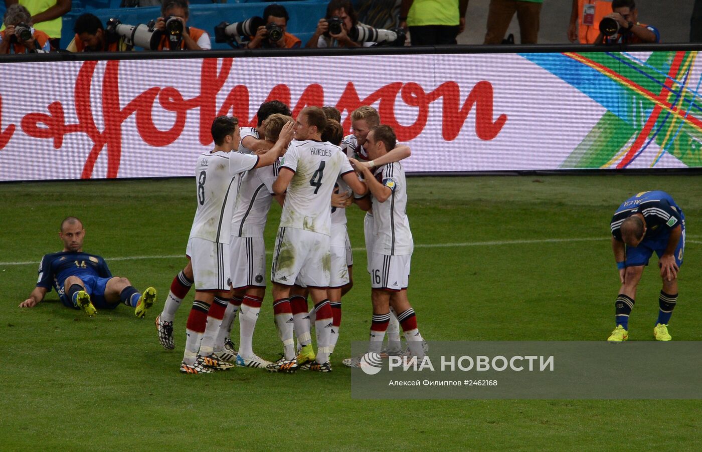 Футбол. Чемпионат мира - 2014. Финальный матч. Германия - Аргентина