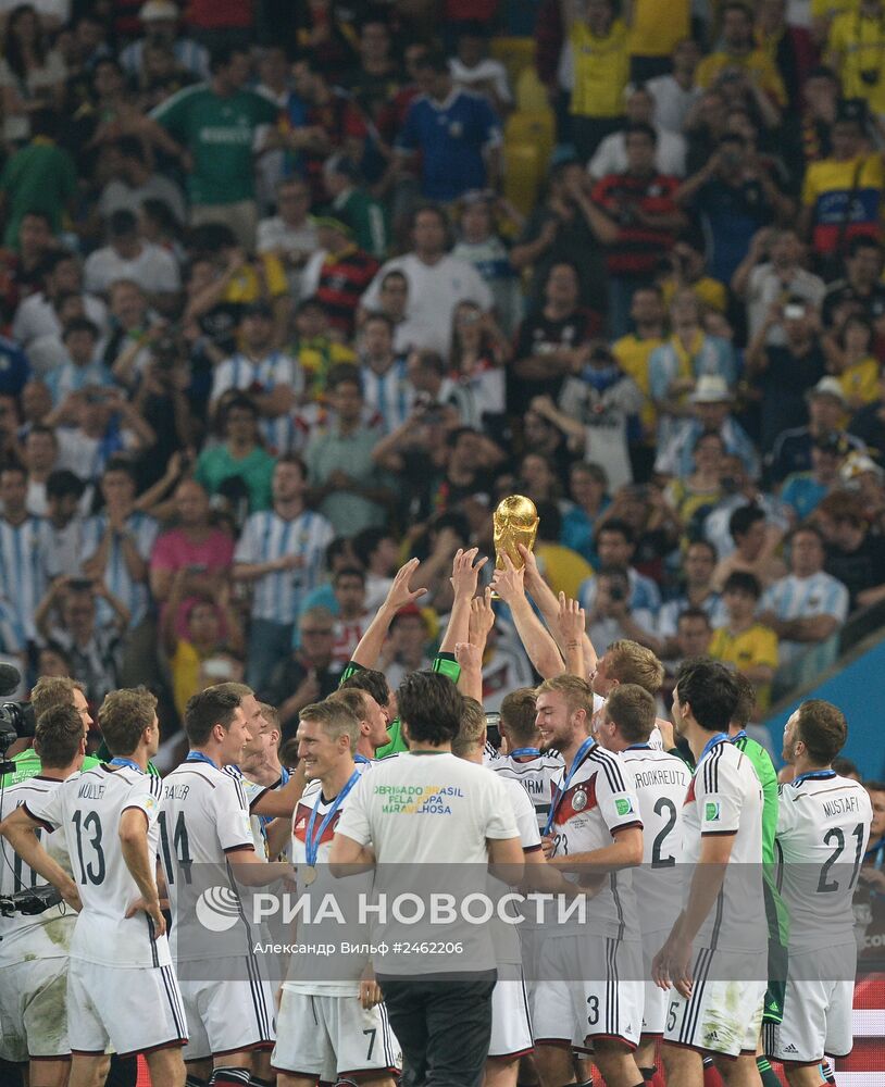 Футбол. Чемпионат мира - 2014. Финальный матч. Германия - Аргентина