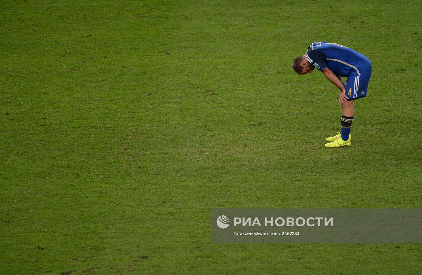 Футбол. Чемпионат мира - 2014. Финальный матч. Германия - Аргентина