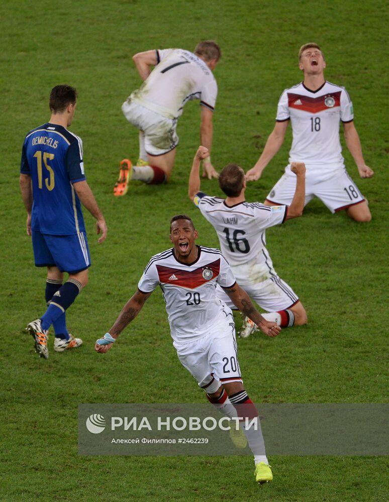 Футбол. Чемпионат мира - 2014. Финальный матч. Германия - Аргентина