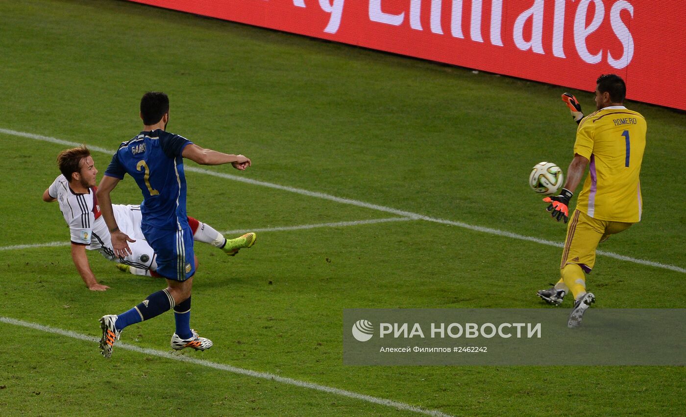 Футбол. Чемпионат мира - 2014. Финальный матч. Германия - Аргентина