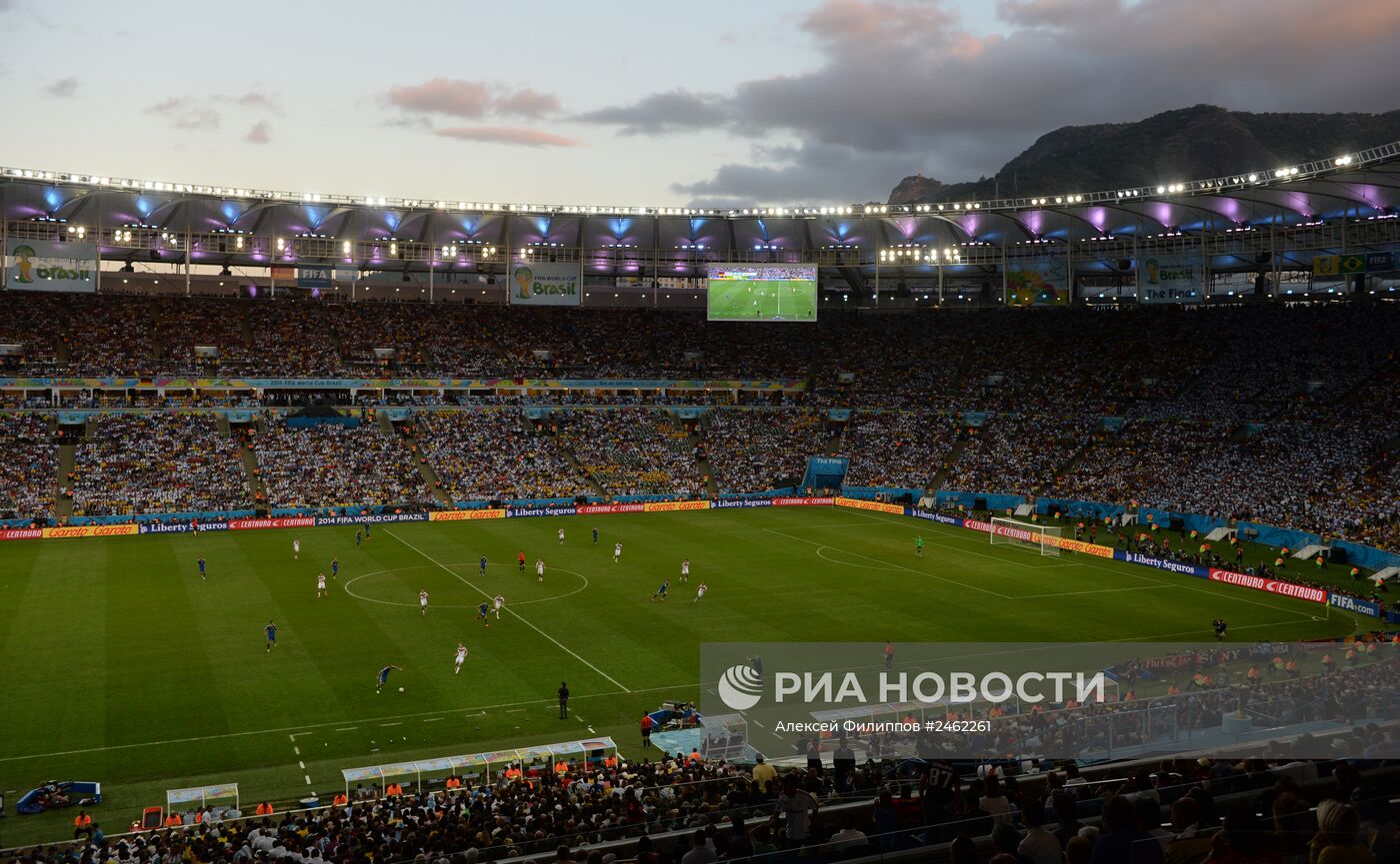 Футбол. Чемпионат мира - 2014. Финальный матч. Германия - Аргентина