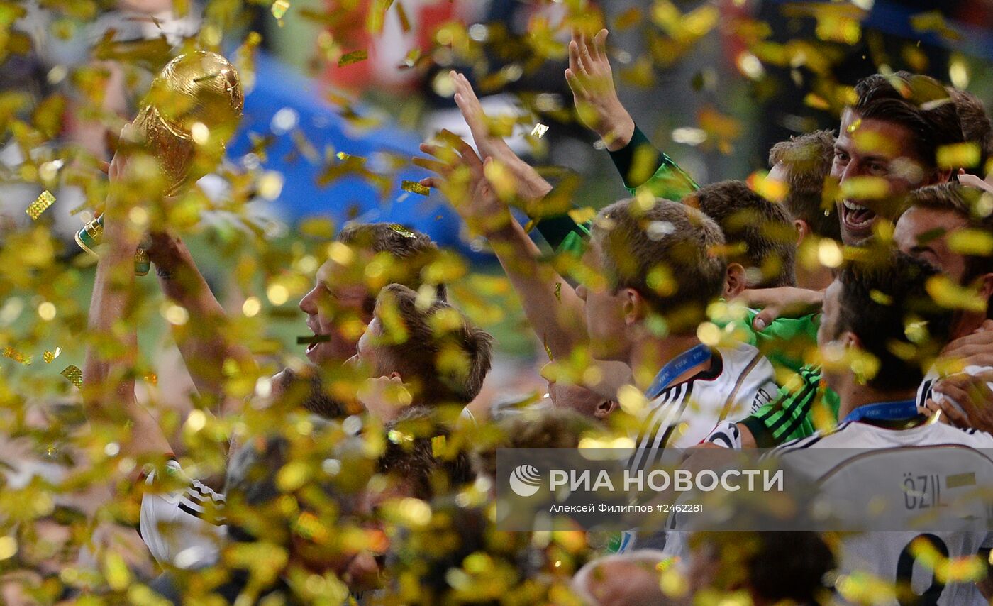 Футбол. Чемпионат мира - 2014. Финальный матч. Германия - Аргентина