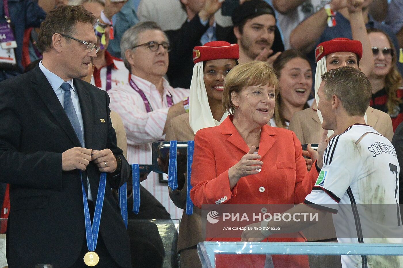 Футбол. Чемпионат мира - 2014. Финальный матч. Германия - Аргентина