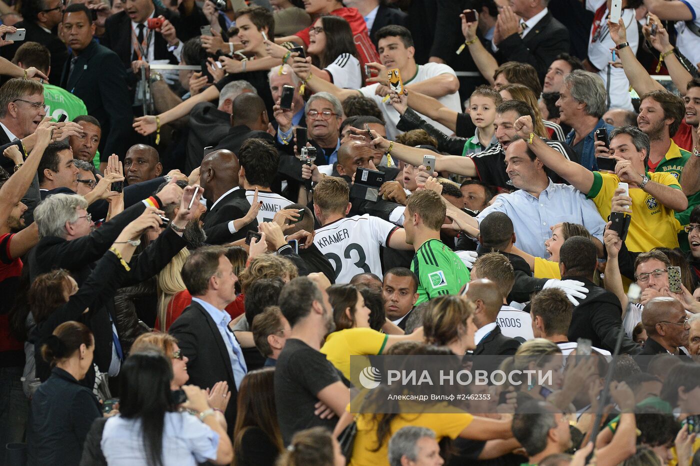 Футбол. Чемпионат мира - 2014. Финальный матч. Германия - Аргентина