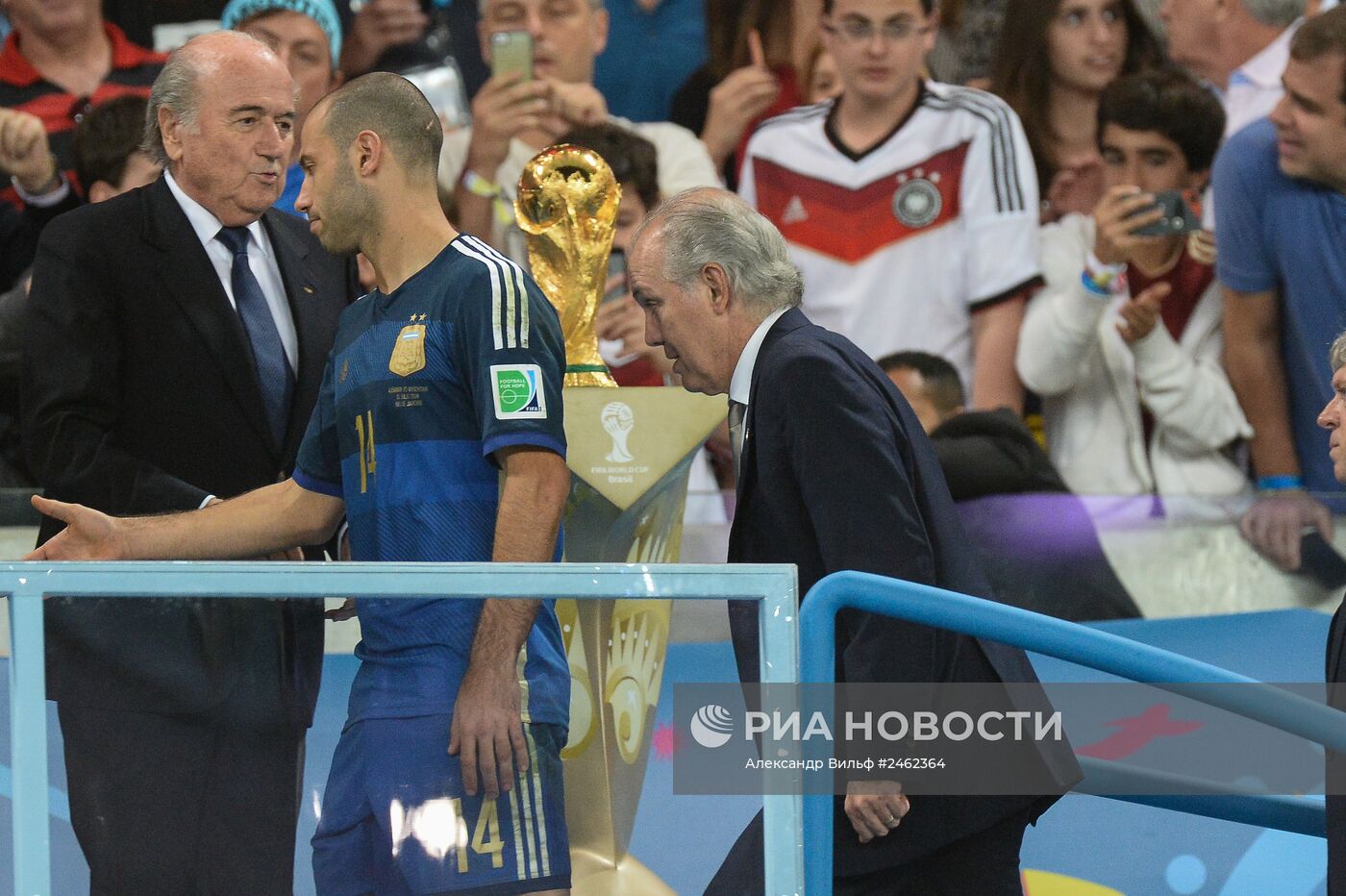 Футбол. Чемпионат мира - 2014. Финальный матч. Германия - Аргентина