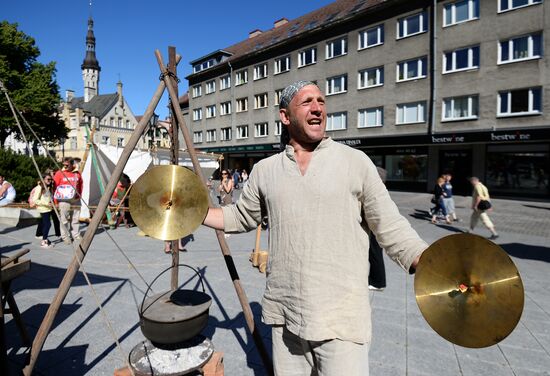 Фестиваль "Дни средневековья" в Таллине