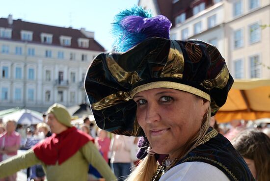 Фестиваль "Дни средневековья" в Таллине