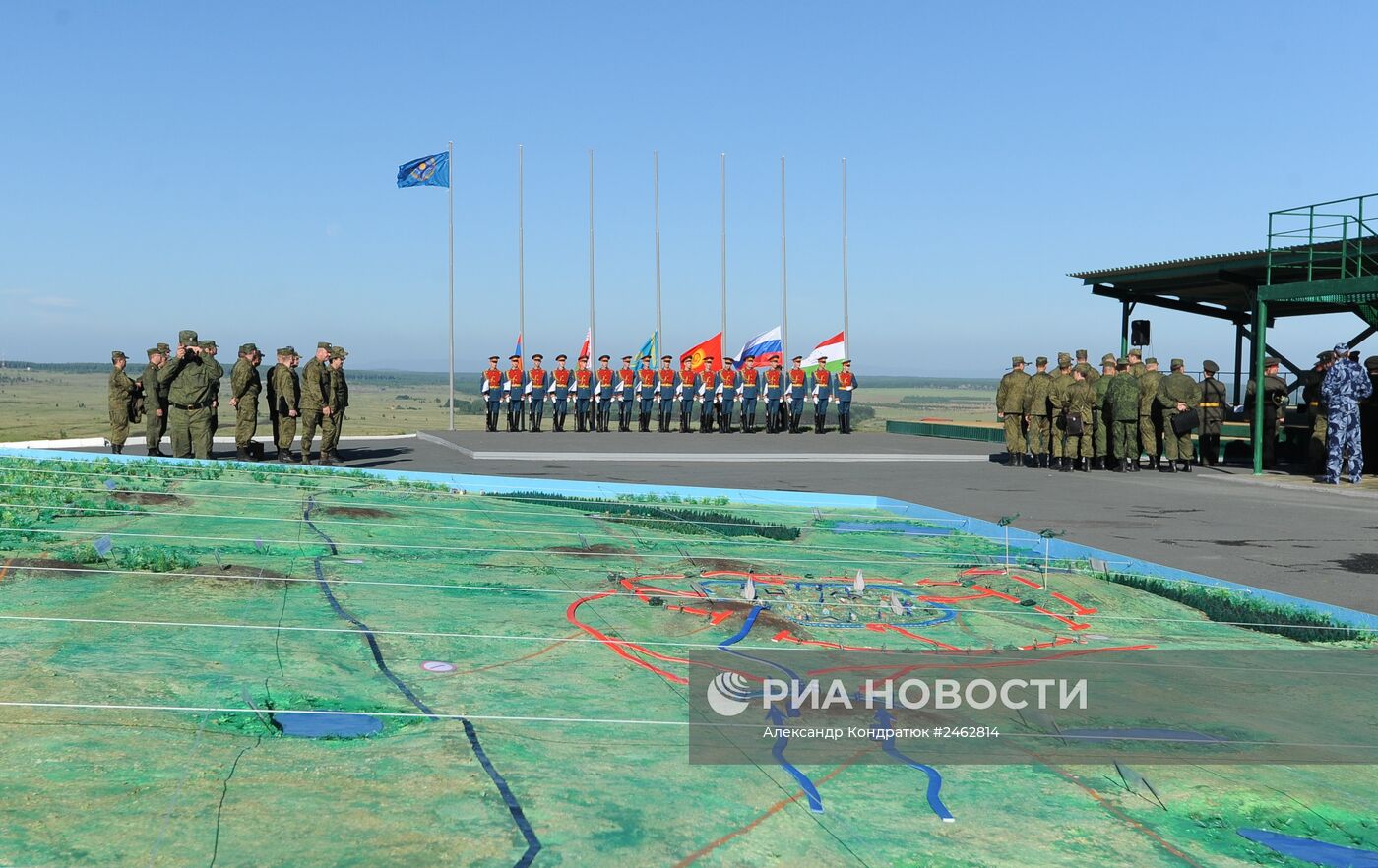 Совместные командно-штабные учения "Рубеж-2014" в Челябинской области