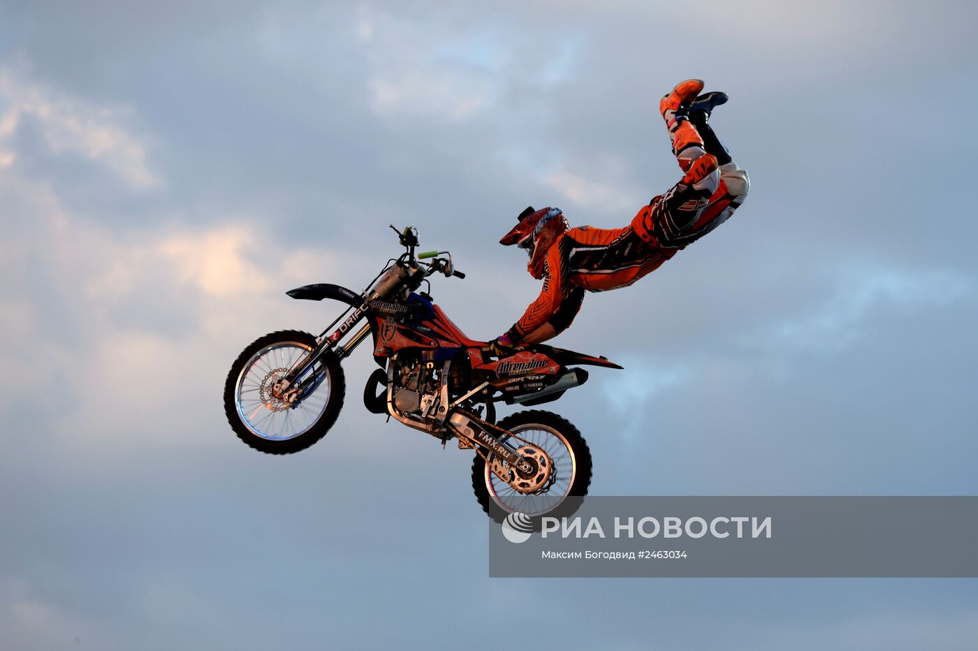 Мотофристайл-шоу Adrenaline FMX Rush в Казани