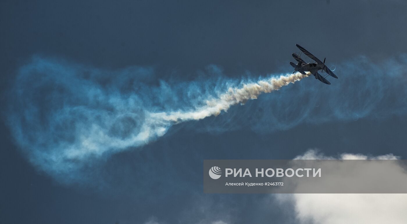 Международный авиационно-космический салон "Фарнборо-2014". День второй