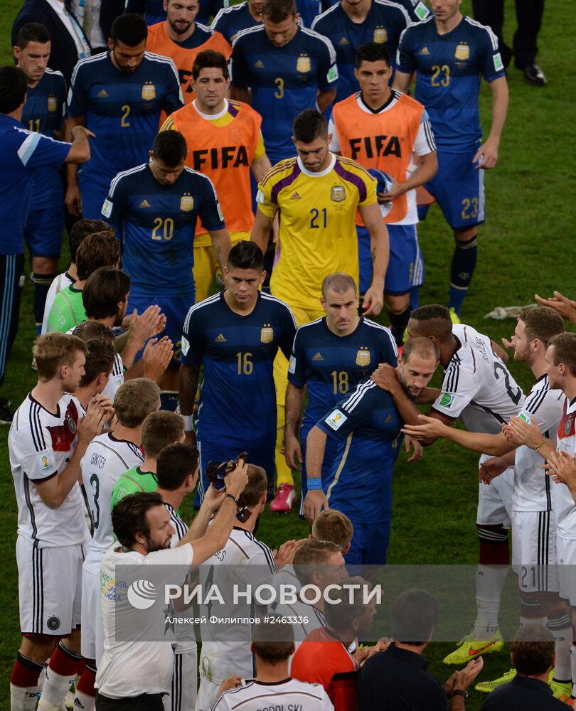 Футбол. Чемпионат мира - 2014. Финальный матч. Германия - Аргентина