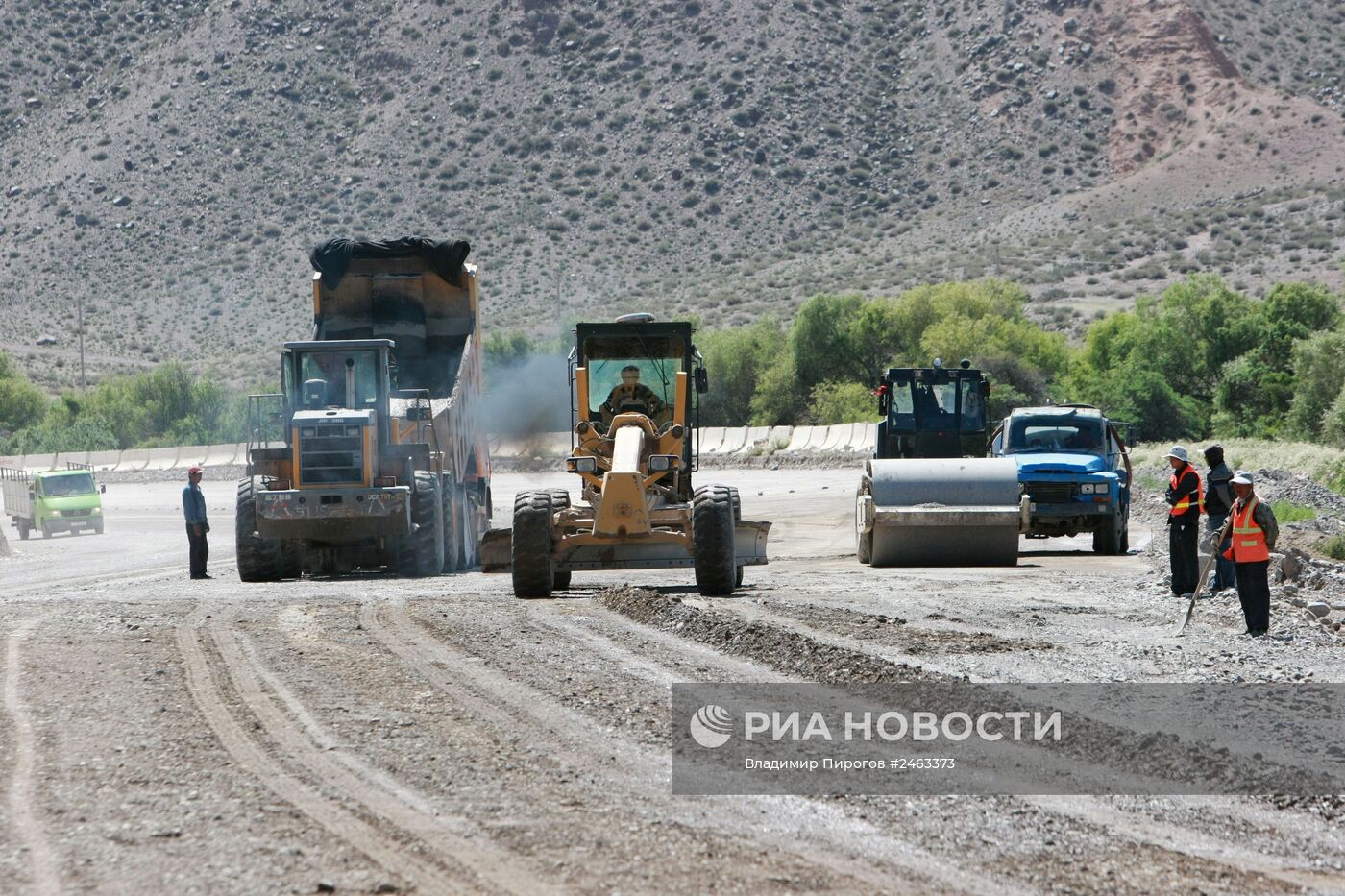 Капитальная реконструкция автодороги Бишкек-Нарын-Торугарт