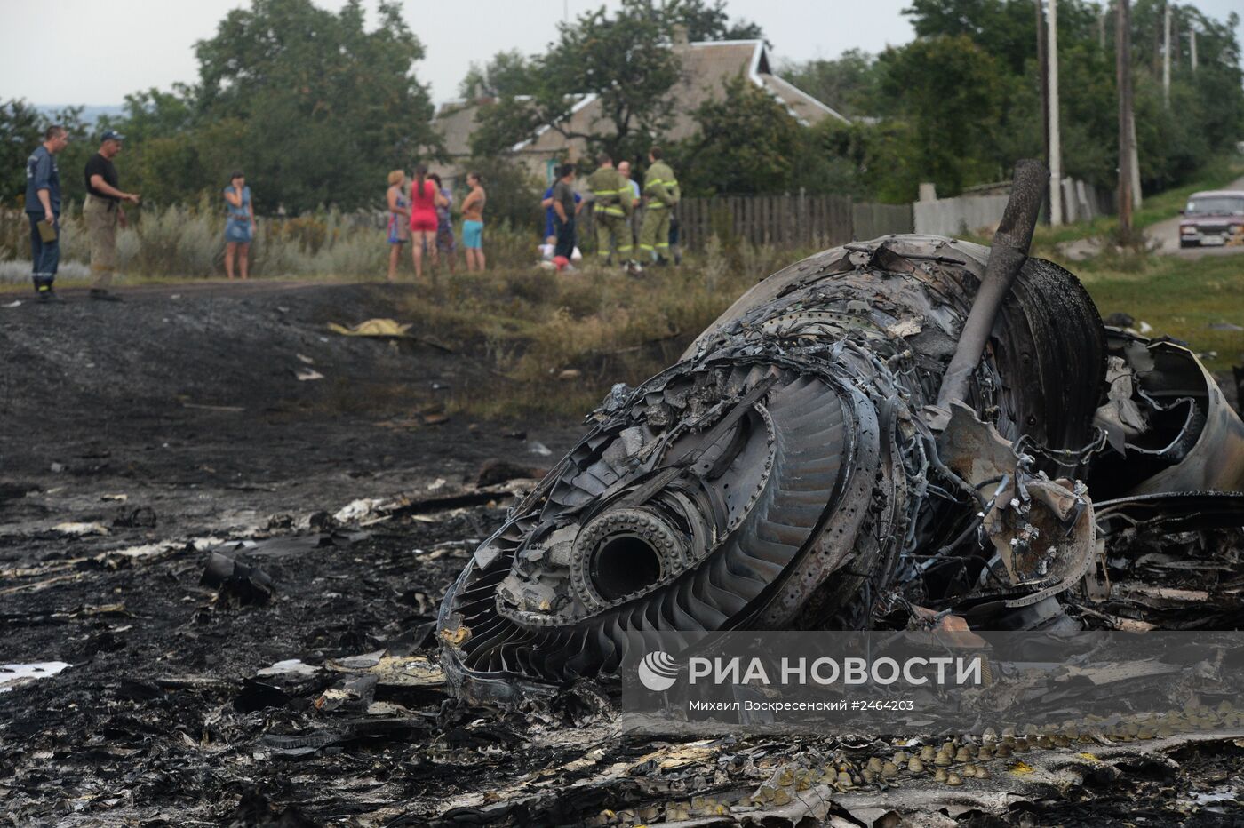 Крушение малайзийского Boeing на Украине