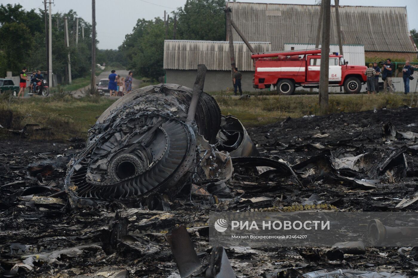 Крушение малайзийского Boeing на Украине