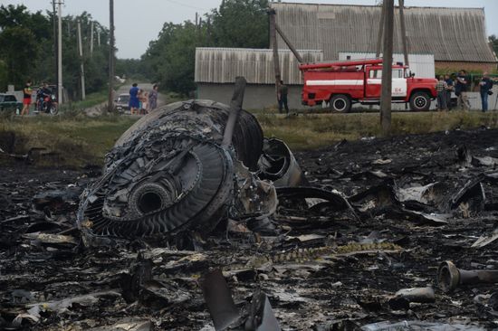 Крушение малайзийского Boeing на Украине