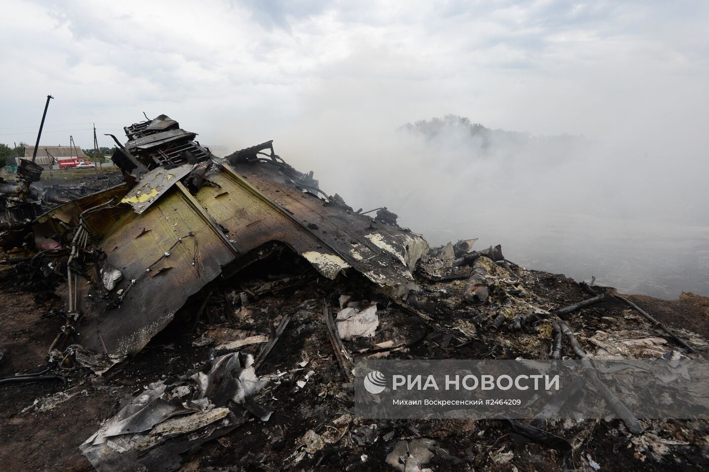 Крушение малайзийского Boeing на Украине