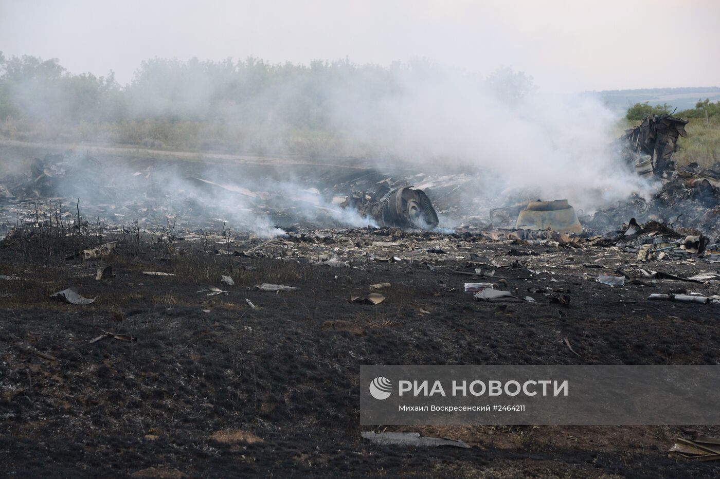 Крушение малайзийского Boeing на Украине