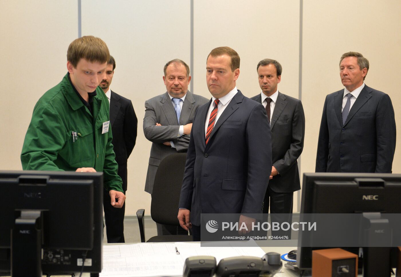 Рабочая поездка Д.Медведева в Липецк