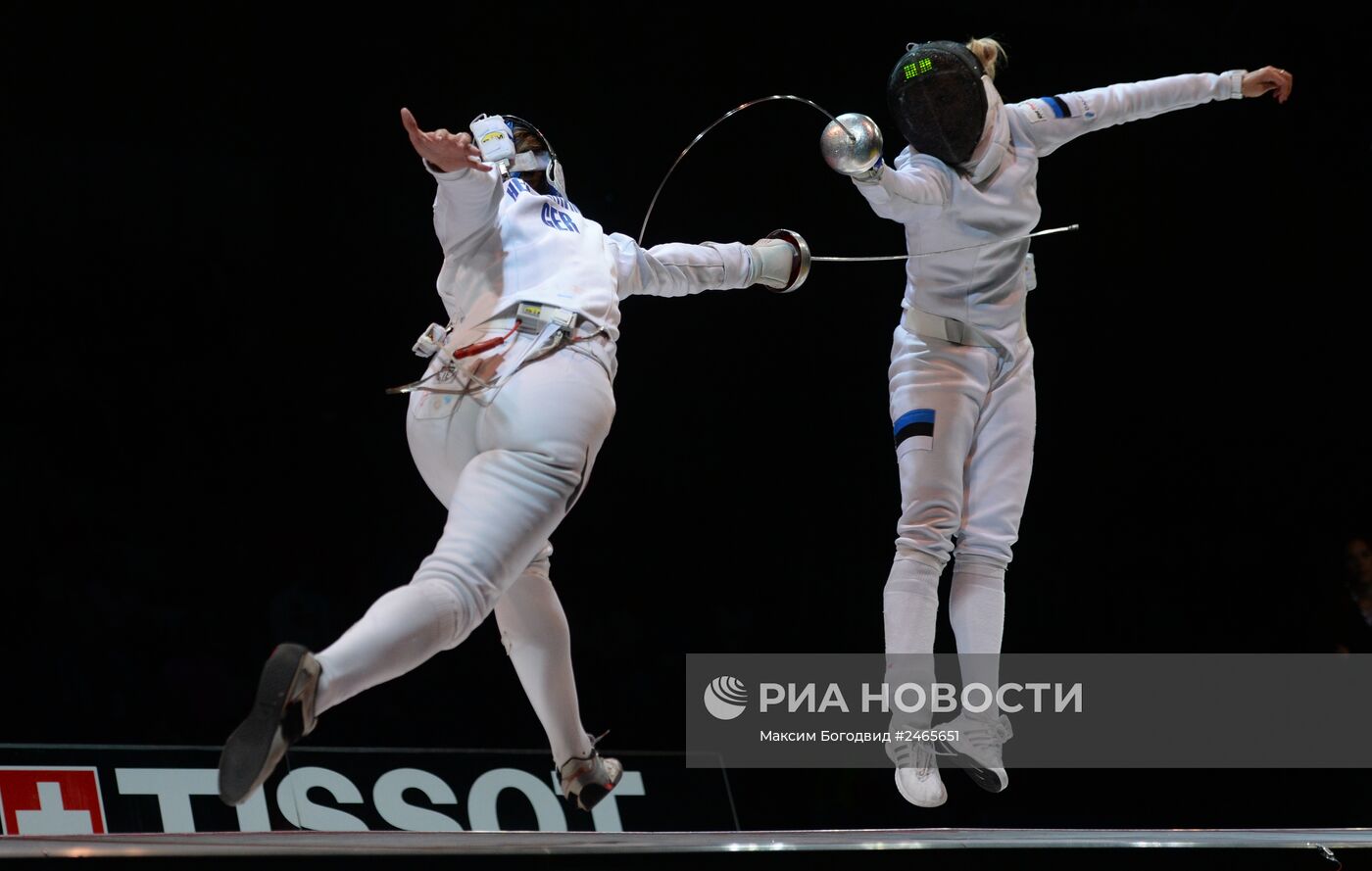 Фехтование. Чемпионат мира. Шестой день